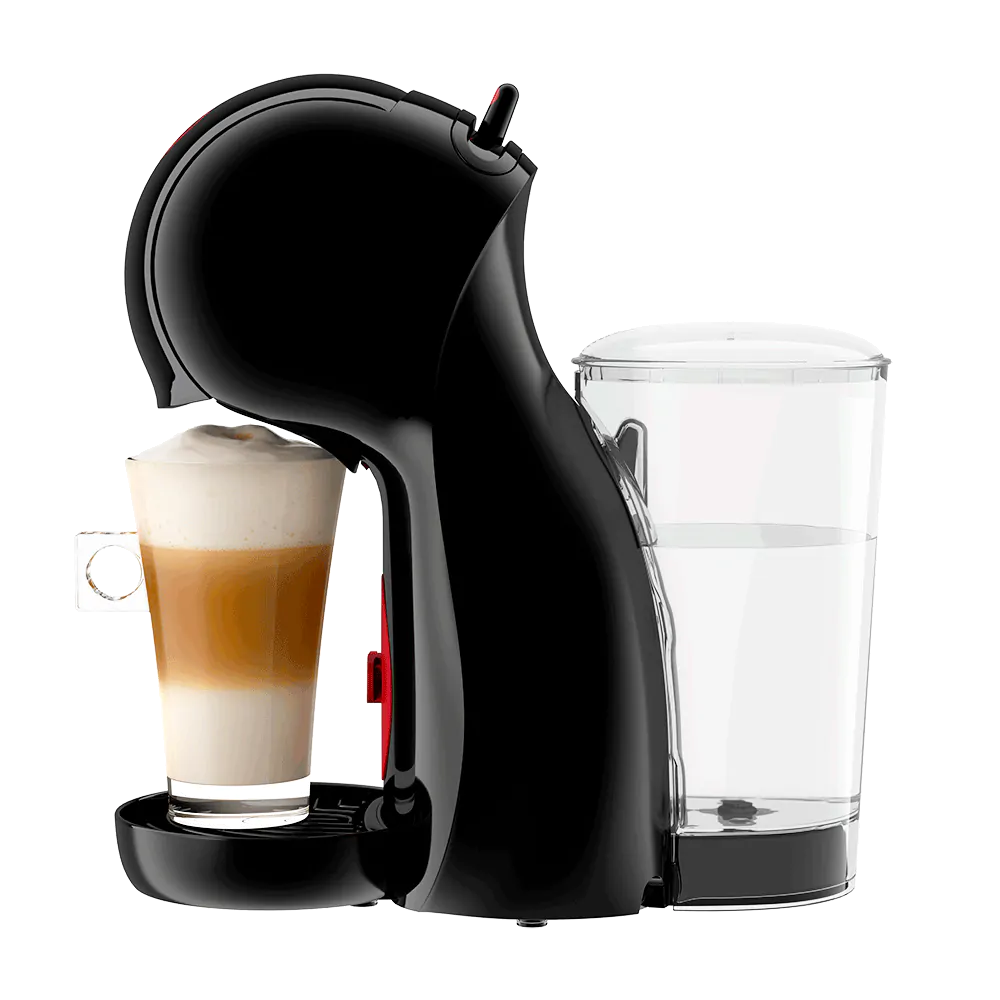 DELONGUI CAFETERA EDG-210B DOLCE GUSTO PICCOLO XS NEGRA + 3 PAQUETES CAFE - Imagen 2