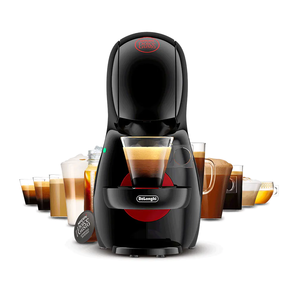 DELONGUI CAFETERA EDG-210B DOLCE GUSTO PICCOLO XS NEGRA + 3 PAQUETES CAFE - Imagen 4
