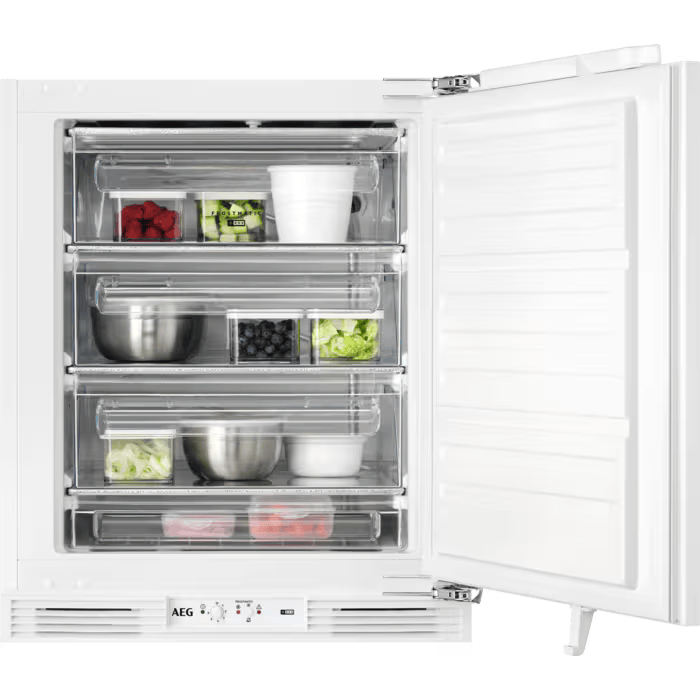 AEG Congelador Integrable OAB6I82EF 819mm 95L OptiSpace Frostmatic Clase E - Imagen 2