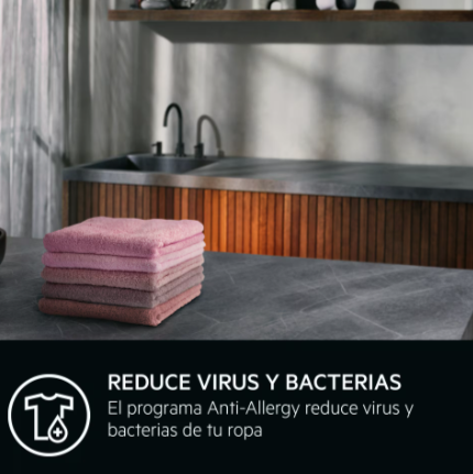 AEG Lavadora LFSR7304L2B 11kg ProSteam® 1400rpm Blanco Clase A - Imagen 8