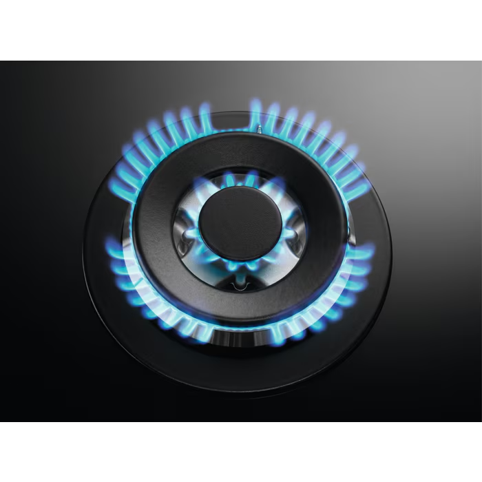 AEG Encimera HKB75820NB de Gas Negra 80 cm 5 Zonas Hob2Hood PowerBoost - Imagen 4