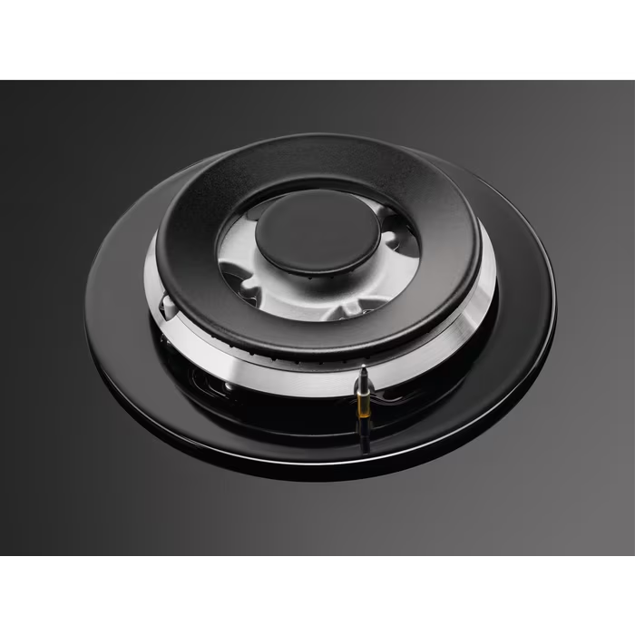 AEG Encimera HKB75820NB de Gas Negra 80 cm 5 Zonas Hob2Hood PowerBoost - Imagen 6
