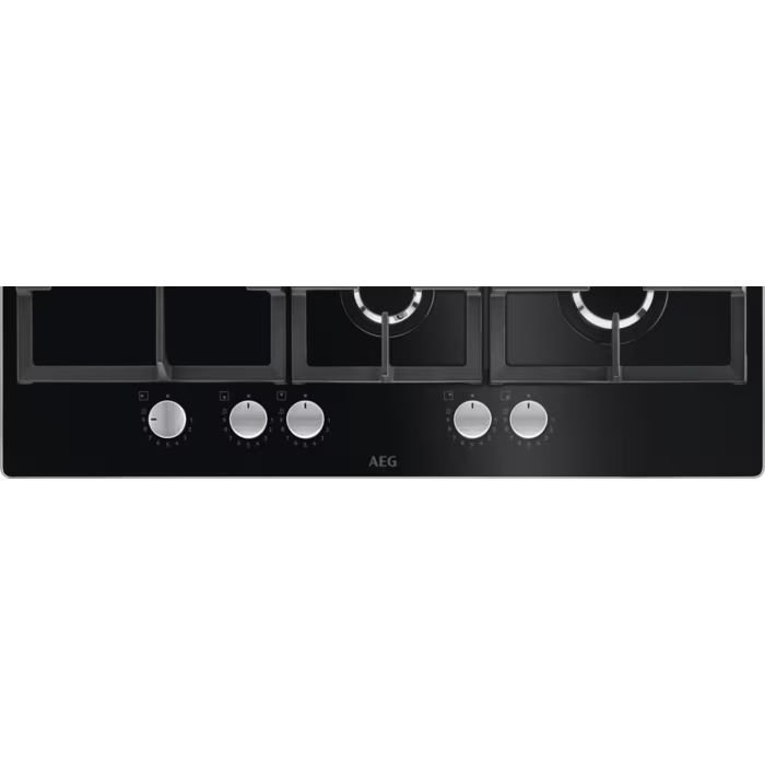 AEG Encimera HKB75820NB de Gas Negra 80 cm 5 Zonas Hob2Hood PowerBoost - Imagen 9