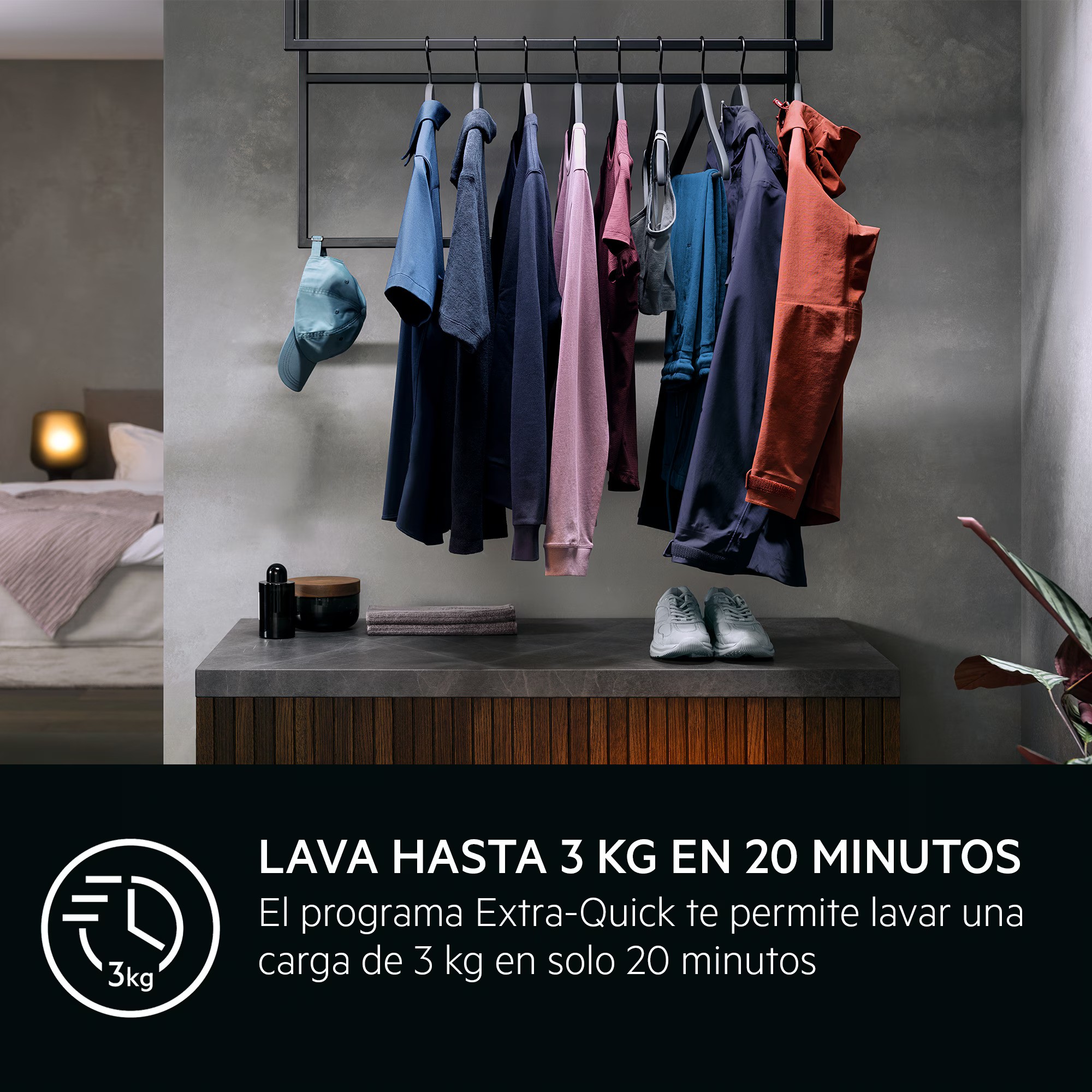 AEG LAVADORA LFSR7304L4B FRO/11KG/1400RPM CLASE A-30% DISPLAY NEGRO - Imagen 6