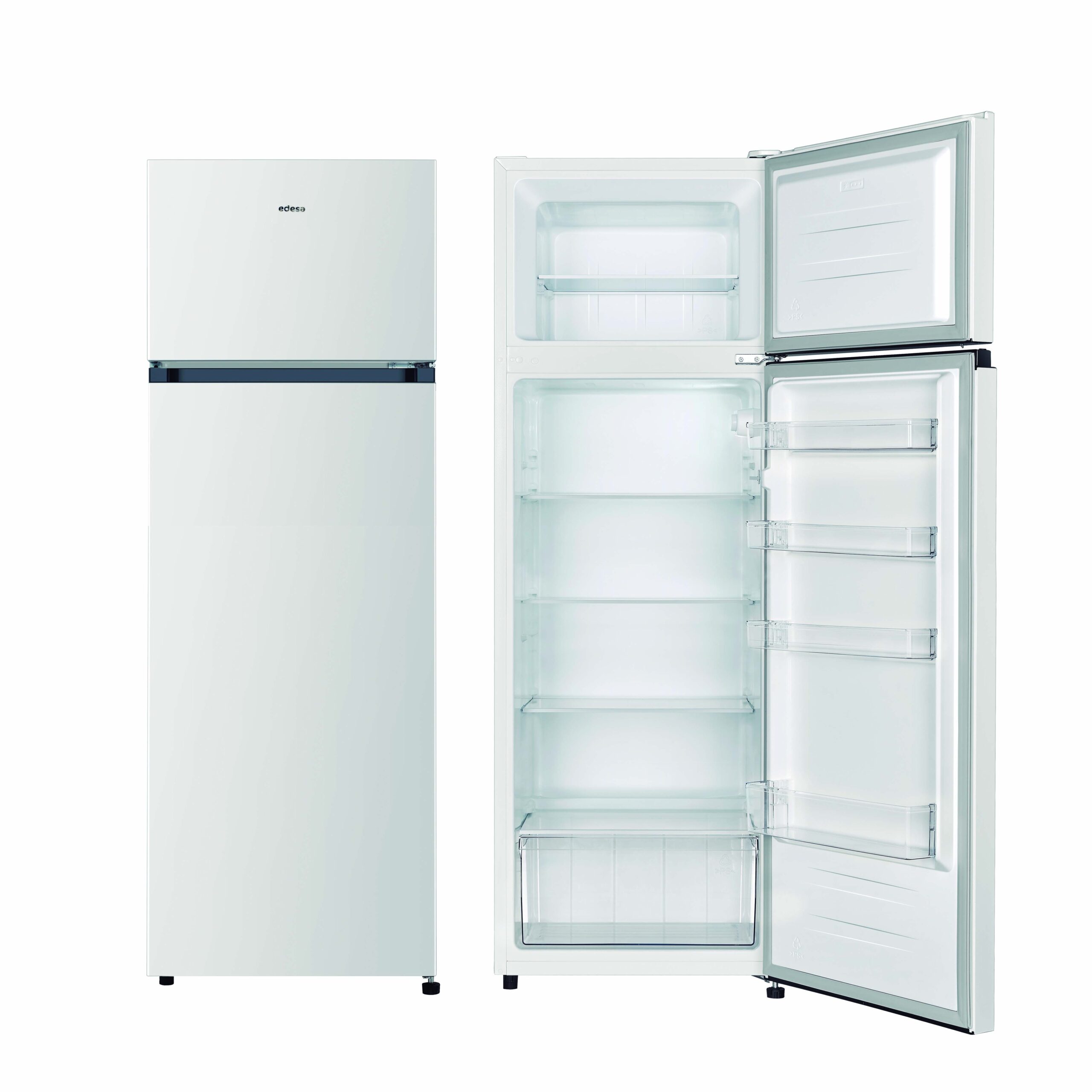 EDESA FRIGORIFICO EFT-1612 WH 1,59m BLANCO CLASE E - Imagen 2