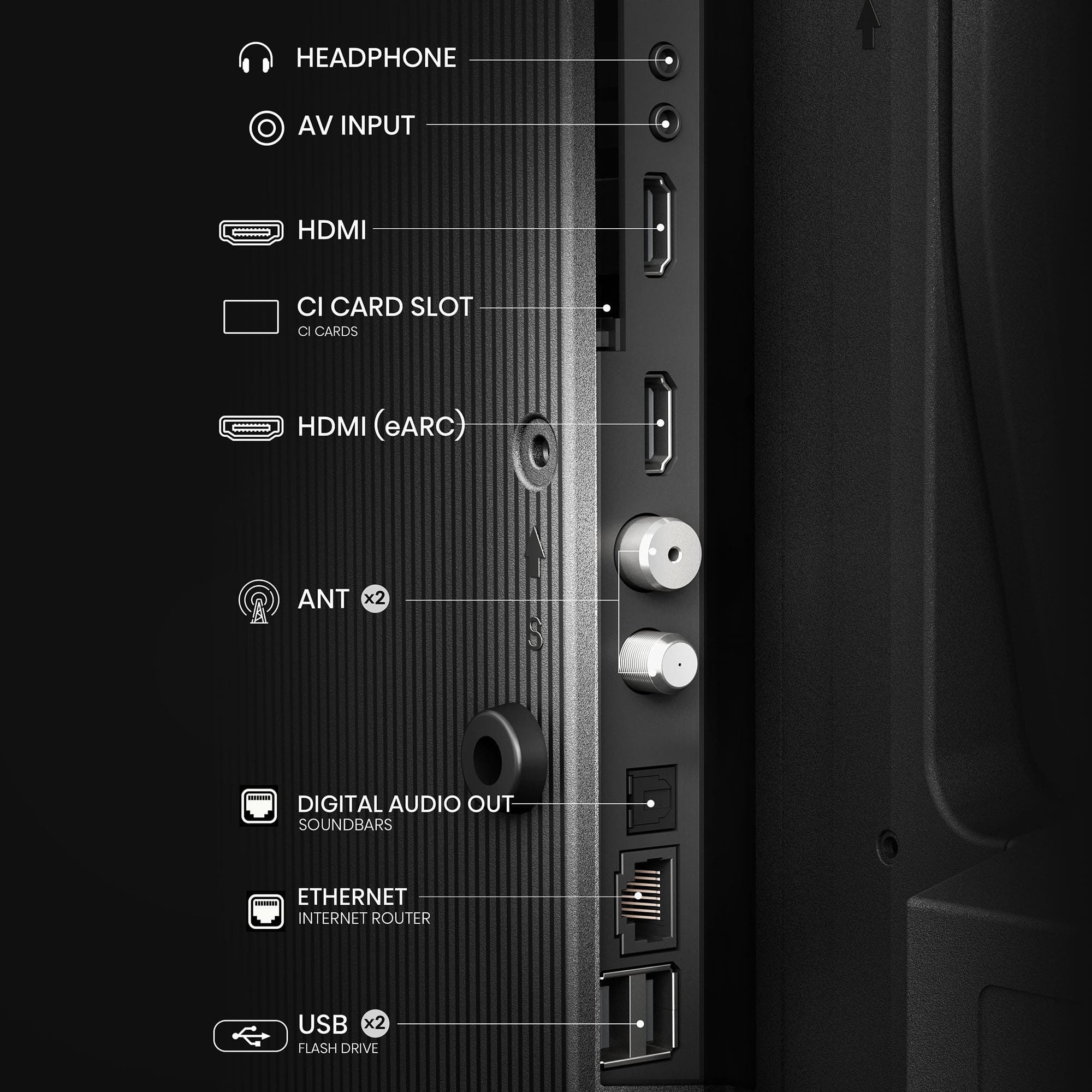 HISENSE LED 40' 40A4N FULL HD SMART TV VIDAA - Imagen 2