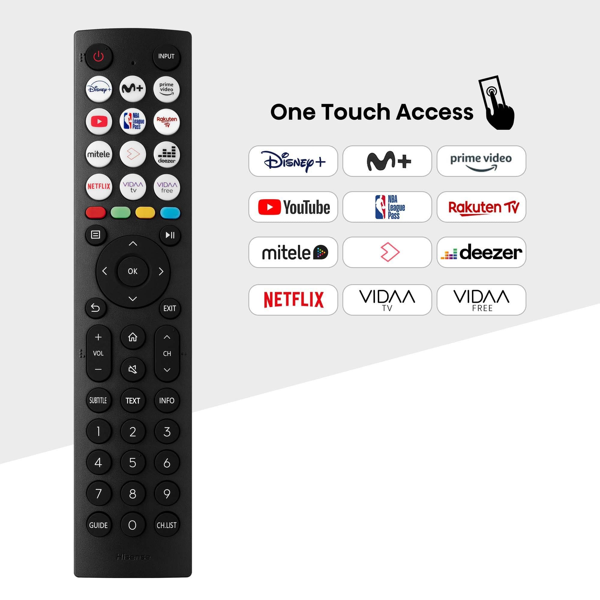 HISENSE LED 40' 40A4N FULL HD SMART TV VIDAA - Imagen 3