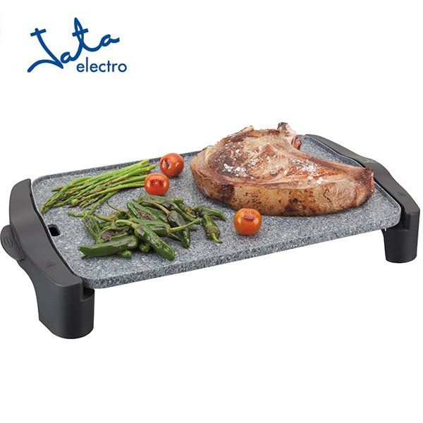 JATA GR558 plancha eléctrica Independiente 2500 W Negro, Gris - Imagen 2
