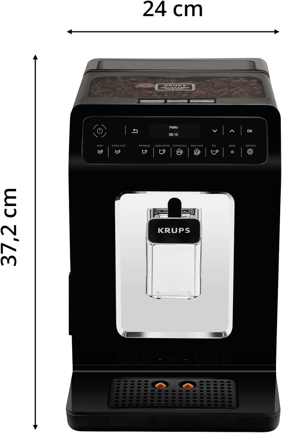 KRUPS CAFETERA EA890810 SUPERAUTOMATICA DIGITAL - Imagen 2