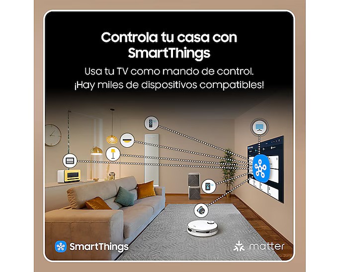 SAMSUNG LED 43' TU43DU7105 CRYSTAL UHD SMART TV BT - Imagen 3