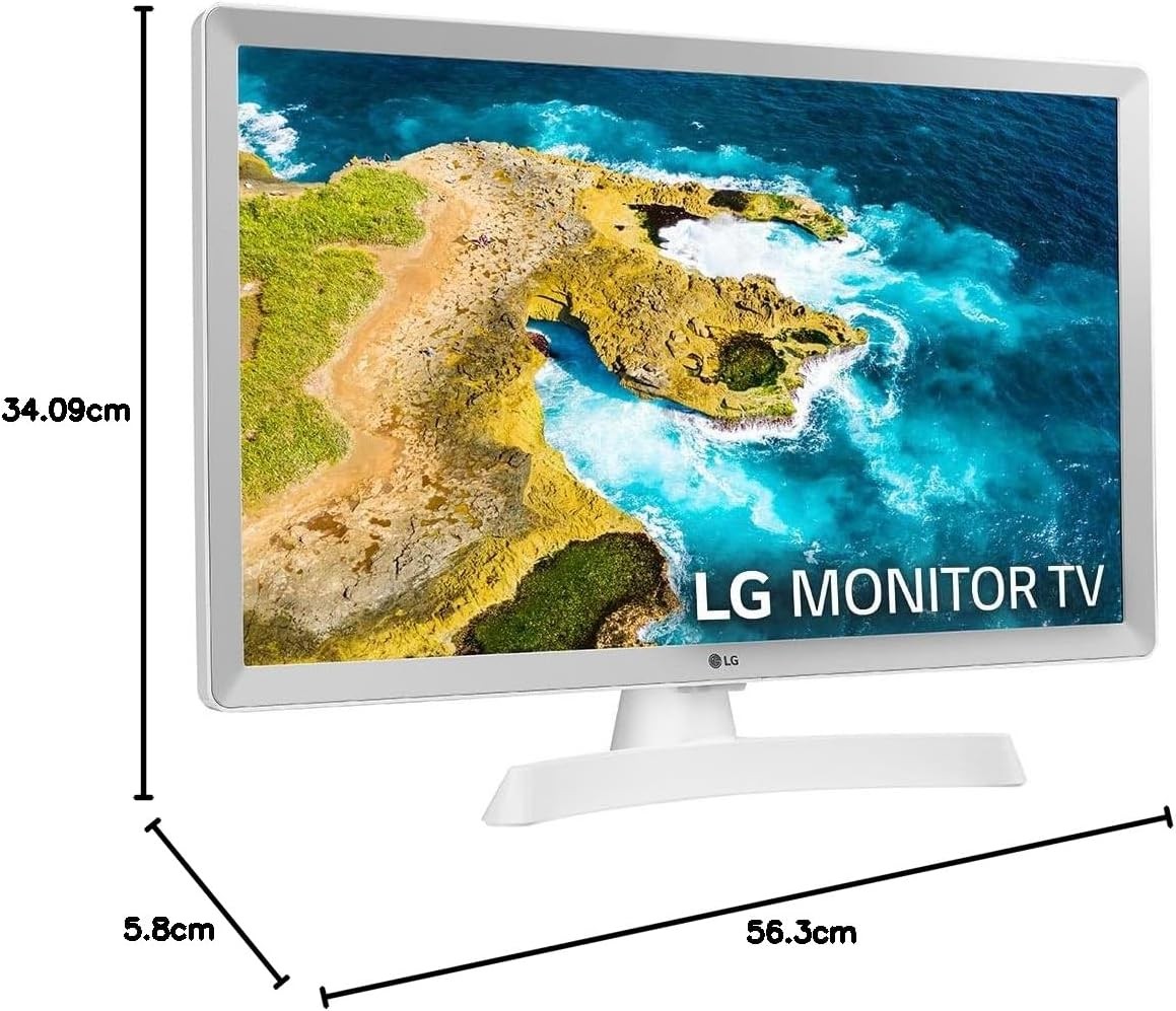 LG LED 24' 24TQ510S-WZ HD READY SMART TV WIFI BLANCA - Imagen 2